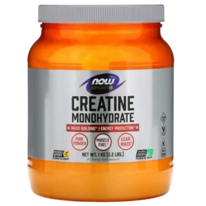Creatina Monohidratada, 1 kg (2,2 lb), NOW Foods, Sports