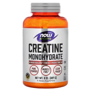 Creatina Monohidratada, 227 g (8 oz), NOW Foods, Sports