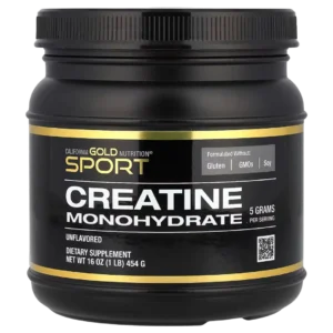 Creatina Monohidratada, 454 g (1 lb), California Gold Nutrition