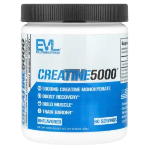 Creatina Monohidratada, CREATINE5000, 300 g, EVLution Nutrition
