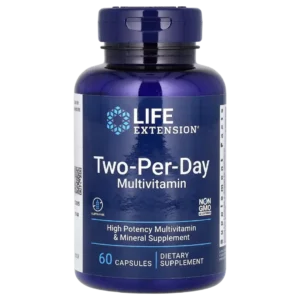 Multivitamínico Tow-Per-Day, 60 Cápsulas, Life Extension