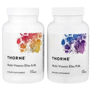 Multivitamínico Elite, AM y PM, 2 Frascos, 90 Cápsulas Cada Uno, Thorne