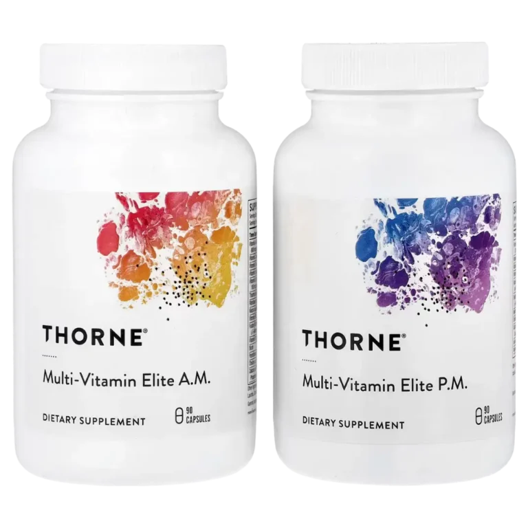 Multivitamínico Elite, AM y PM, 2 Frascos, 90 Cápsulas Cada Uno, Thorne