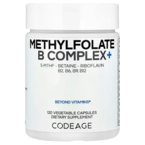 Complejo B+ con Metilfolato, 120 cápsulas, Codeage