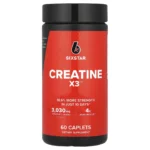 Creatine X3™, Creatina, 60 comprimidos oblongos, SIXSTAR