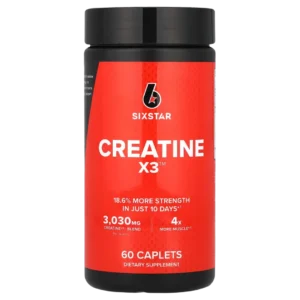 Creatine X3™, Creatina, 60 comprimidos oblongos, SIXSTAR