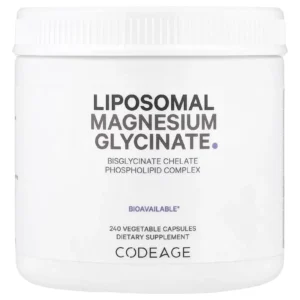 Glicinato de Magnesio Liposomal, 240 cápsulas, Codeage