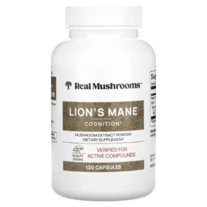 Melena de León, 120 cápsulas, Real Mushrooms