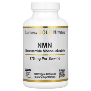 NMN, Mononucleótido de Nicotinamida, 175 mg, 180 cápsulas, California Gold Nutrition