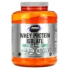 Proteína Whey, Aislado de Proteína de Suero de leche, Sin Sabor, 5 lb, NOW Foods, Sports