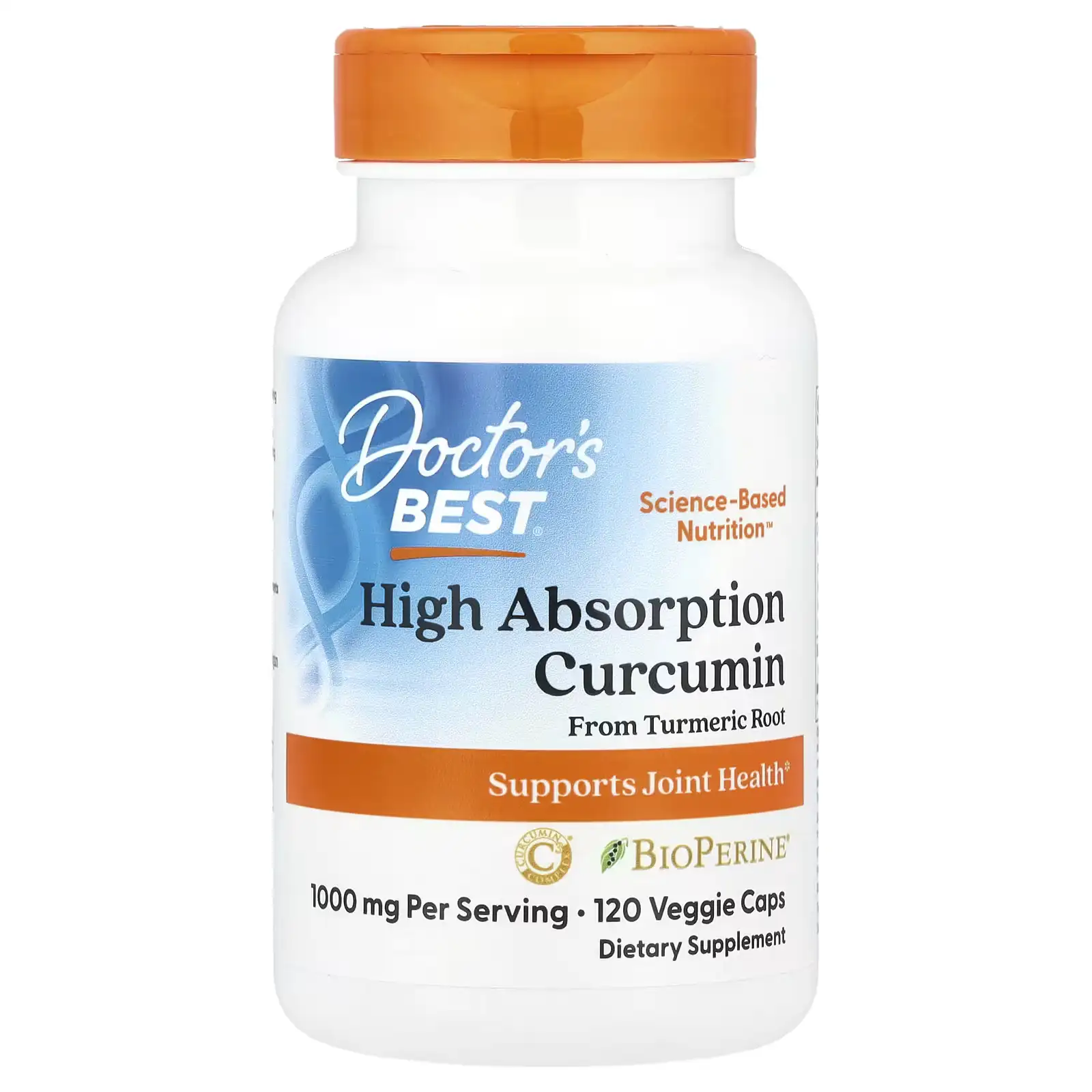 Curcumina con BioPerine®, 120 Cápsulas, Doctor's Best