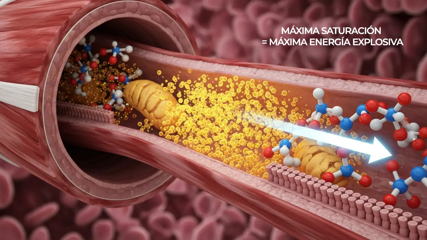 Carga de Creatina No Lineal vs. Lineal: Estrategia para Máxima Saturación Muscular
