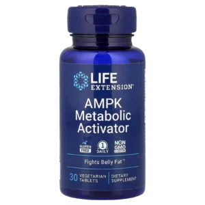 Life Extension AMPK Metabolic Activator 30 sin fondo | Foto producto para e-commerce