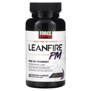 Leanfire PM Force Factor fondo blanco producto recortado para e-commerce Colombia