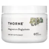 Thorne Magnesium Bisglycinate 187 g en polvo, bisglicinato de magnesio de alta absorción, suplemento sin gluten