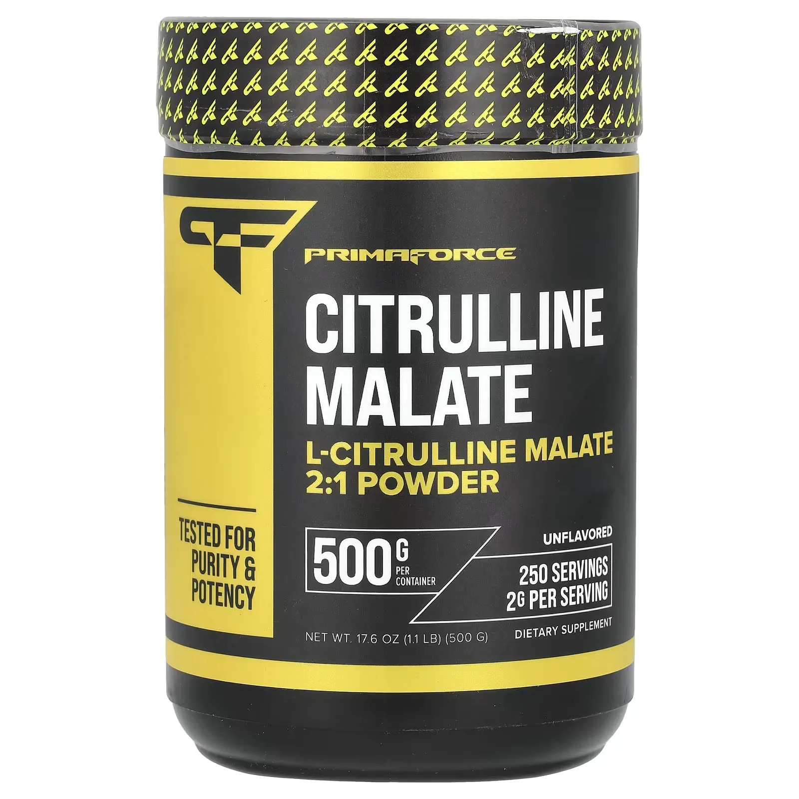 Citrulina Malato 2:1, 500 g, Primaforce