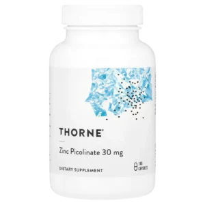 Comprar Picolinato de Zinc 30 mg de Thorne 180 cápsulas en Suplenet Colombia