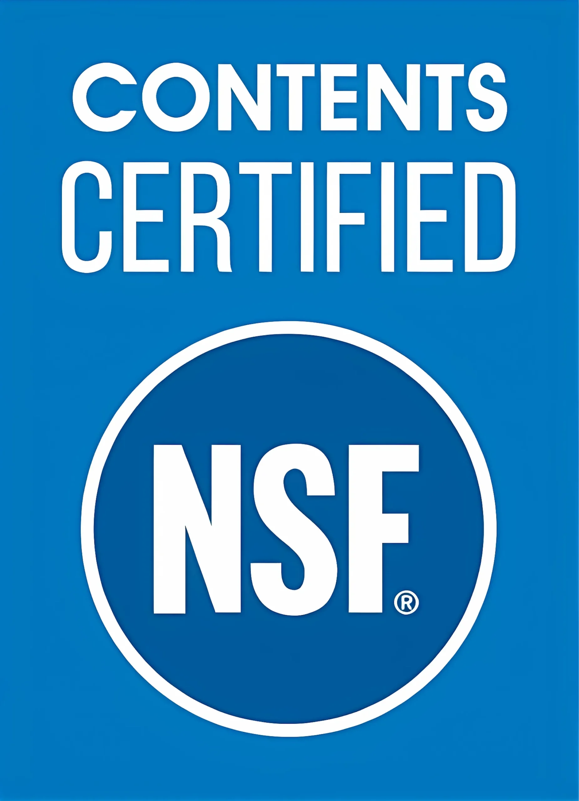 NSF Contents Certified