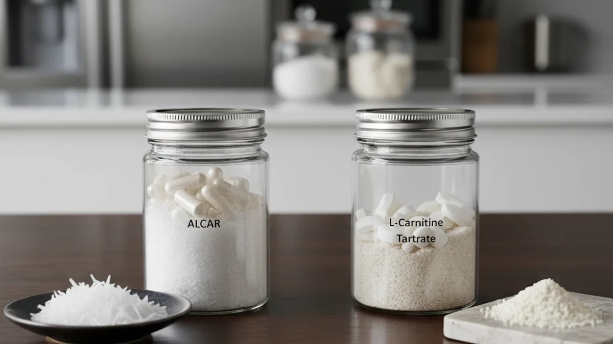 ALCAR para el Cerebro, L-Tartrato para la Grasa: Así Se Diferencia la L-Carnitina