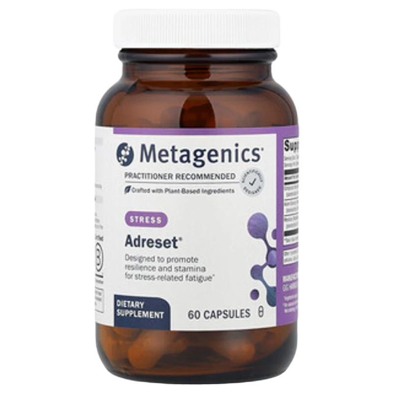 Adreset®, 60 Cápsulas, Metagenics