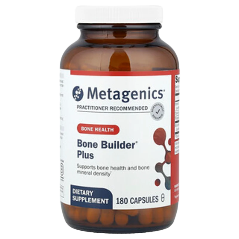 Bone Builder® Plus, 180 Cápsulas, Metagenics