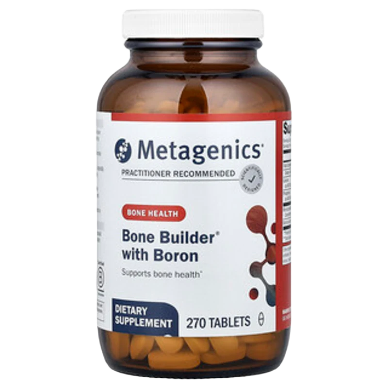 Bone Builder® With Boron, 270 Tabletas, Metagenics