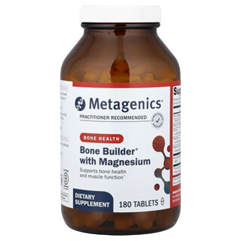 Bone Builder® With Magnesium, 180 Tabletas, Metagenics