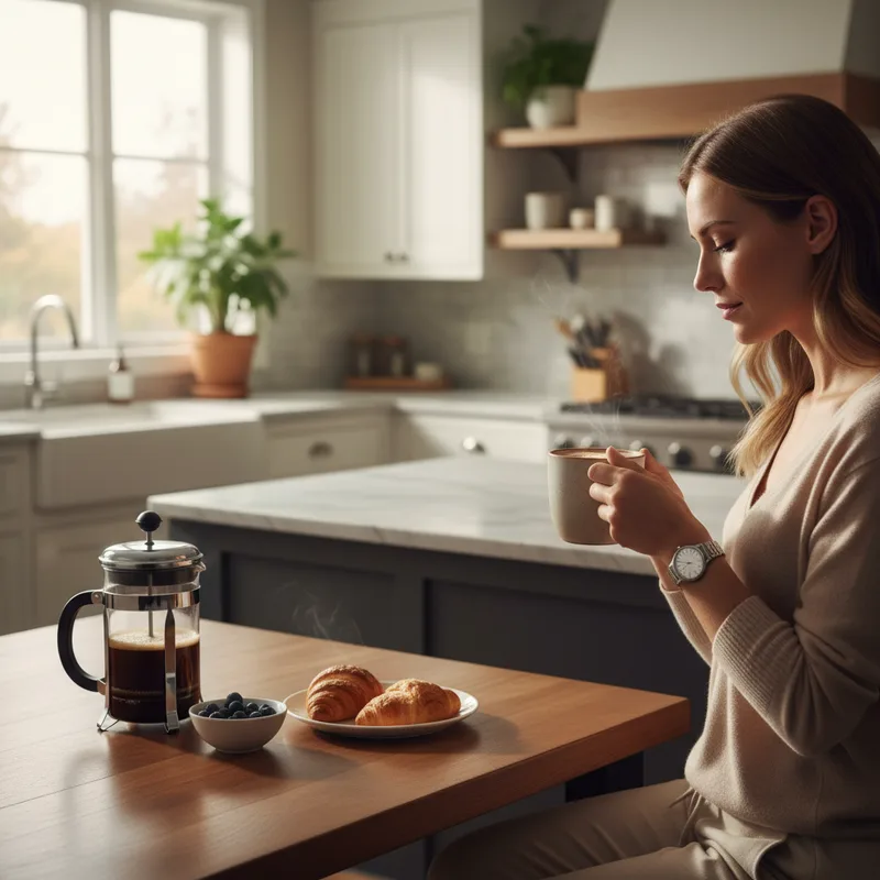 Gráfica de niveles de cortisol y ventana óptima de consumo de cafeína durante las primeras 12 horas del día