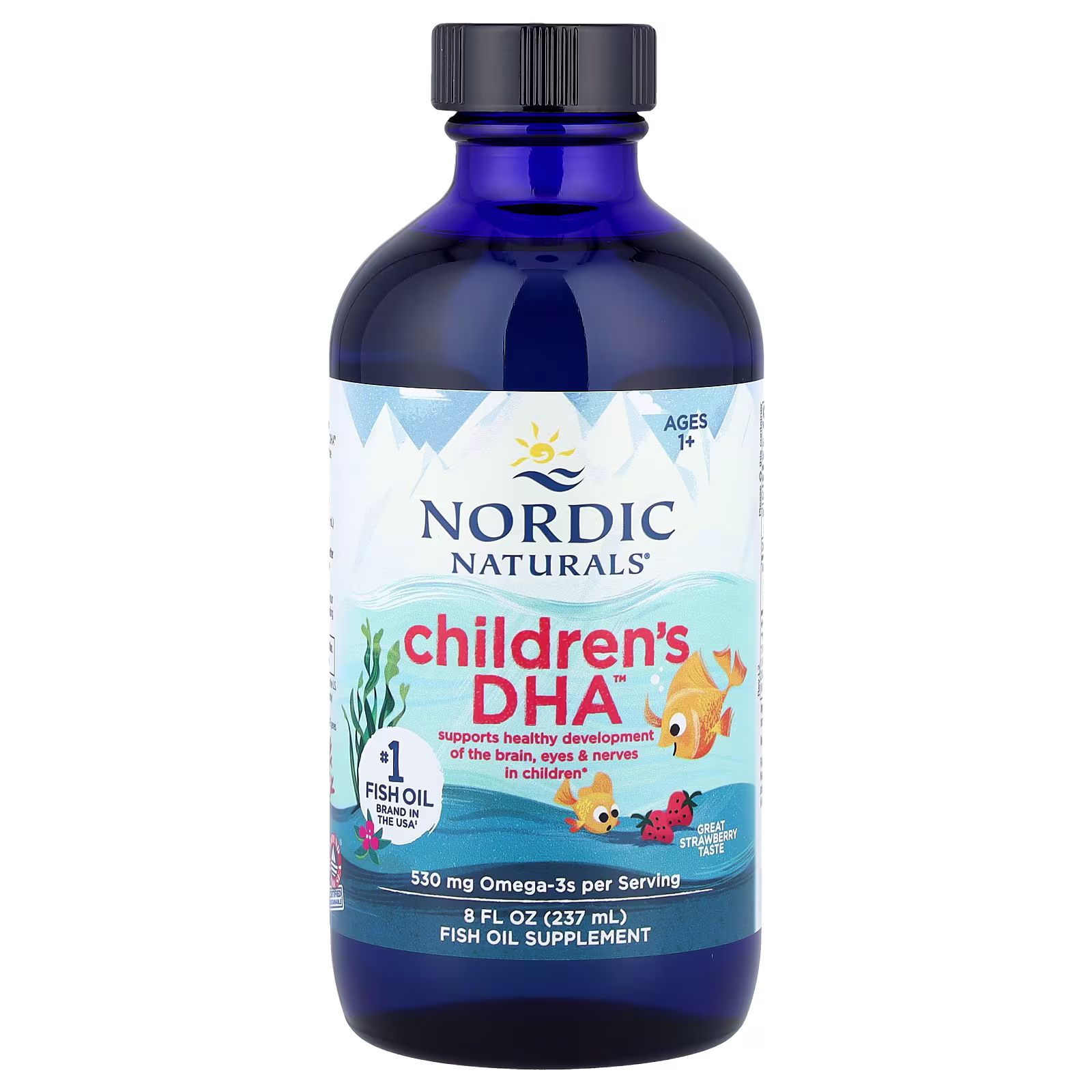 Infantil DHA™, Edades 1+, Sabor a Fresa, 8 fl oz (237 ml), Nordic Naturals
