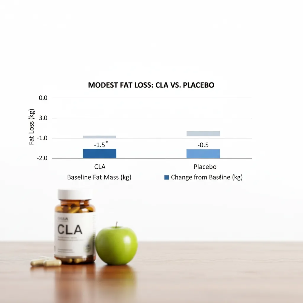 Revisé 18 Ensayos Clínicos de CLA para Quemar Grasa. Los Resultados Son Decepcionantes.