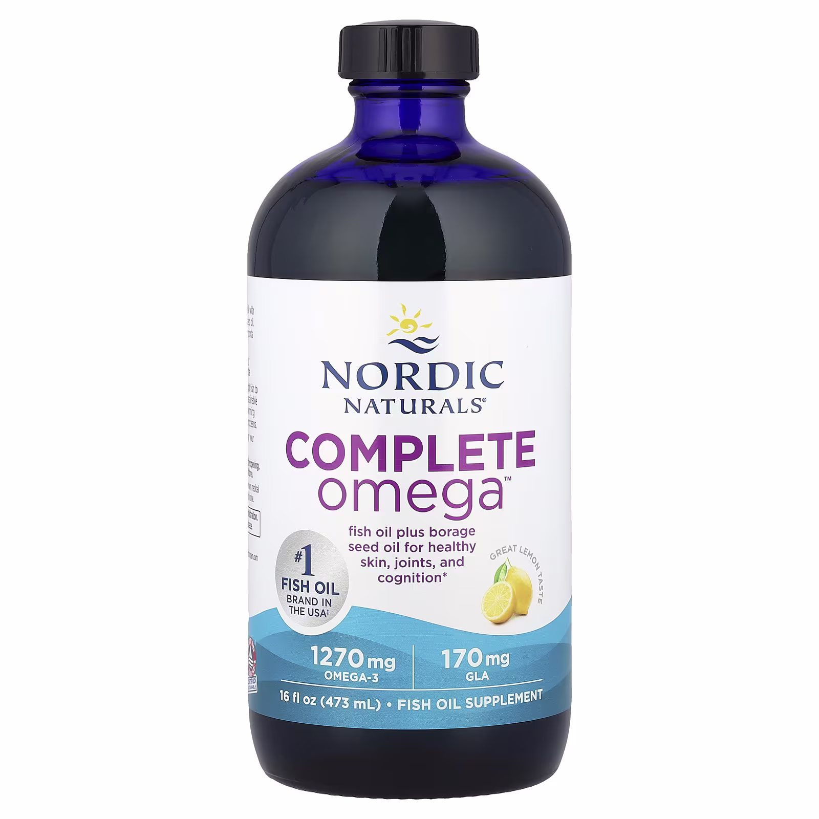 Complete Omega™, Sabor a Limón, 16 fl oz (473 ml), Nordic Naturals