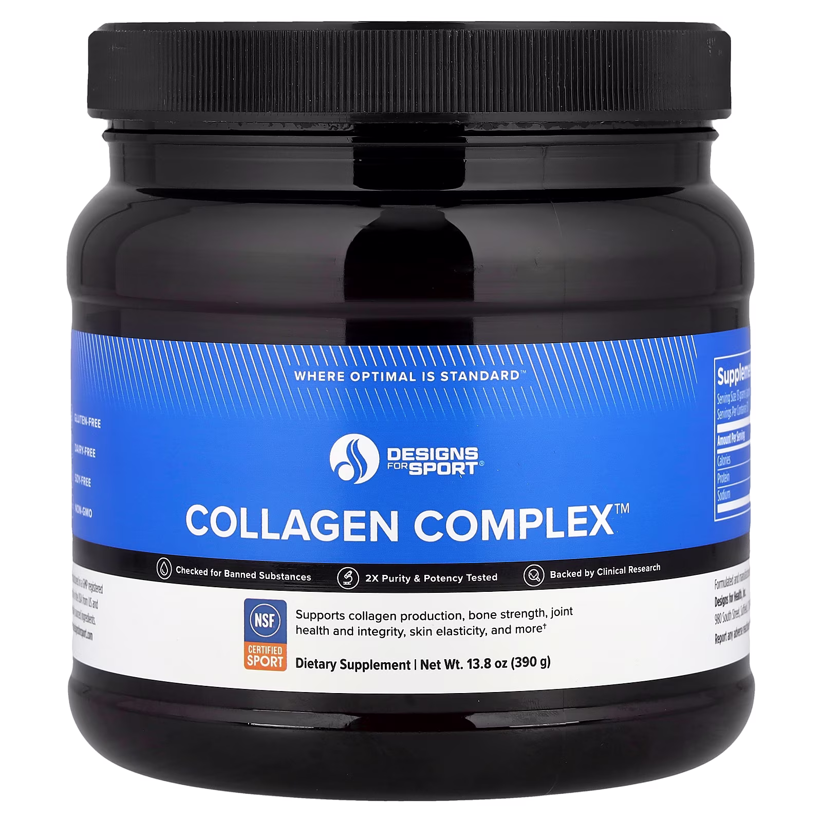 Collagen Complex™, 390 g (13,8 oz), Designs for Health, Designs For Sport®