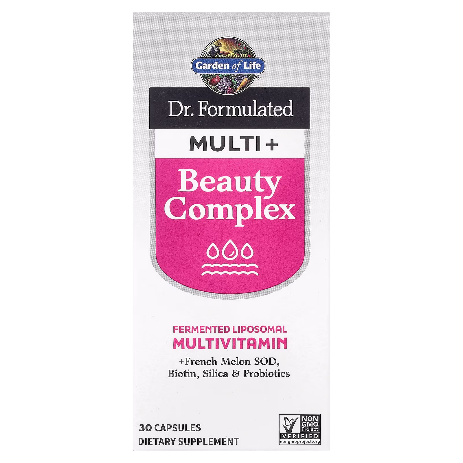 Dr. Formulated Multi+, 30 cápsulas, Garden of Life