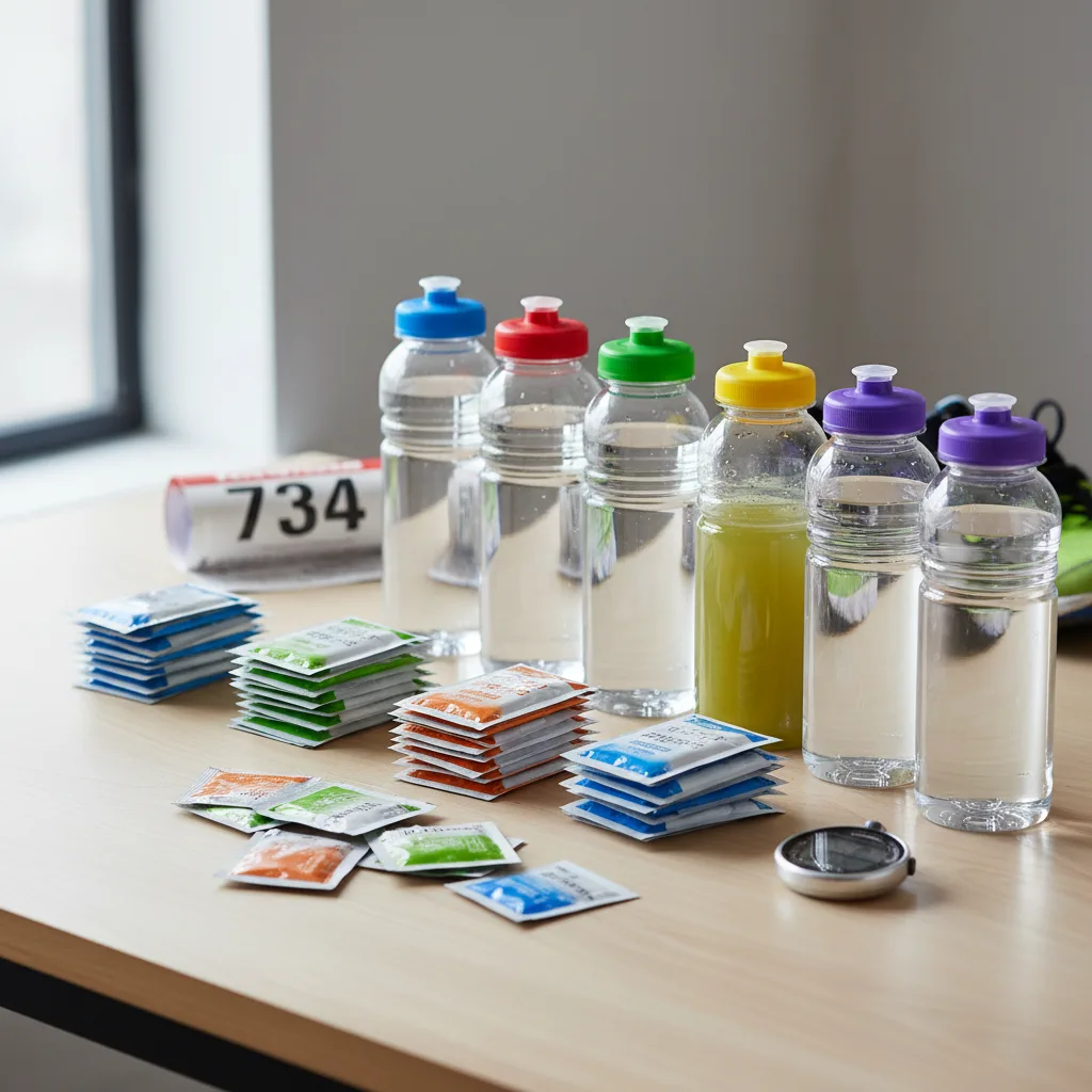 Gráfico comparativo de concentración de sodio en bebidas deportivas comerciales versus requerimiento por hora en competencia