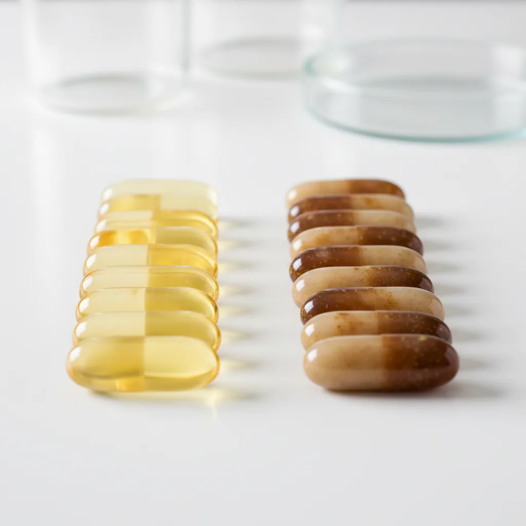 Instalación industrial de extracción de aceite de pescado con equipamiento de destilación molecular