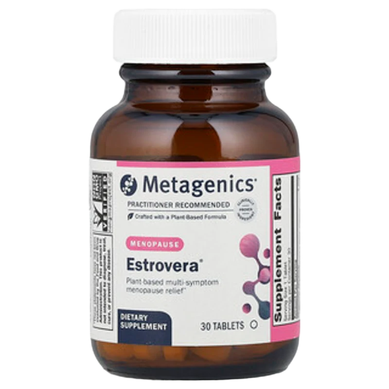 Estrovera®, Menopausia, 30 Tabletas, Metagenics