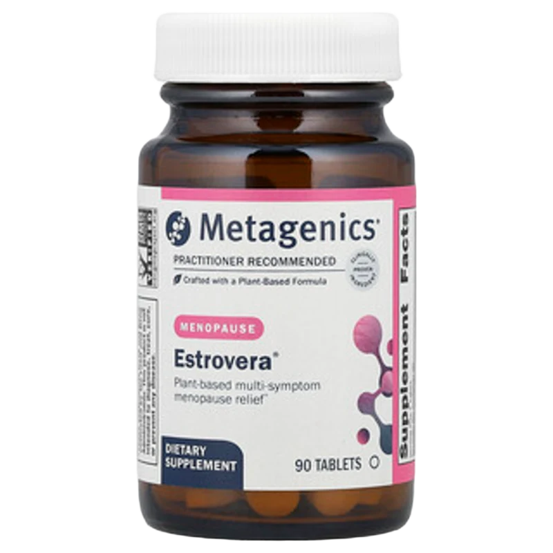 Estrovera®, Menopausia, 90 Tabletas, Metagenics