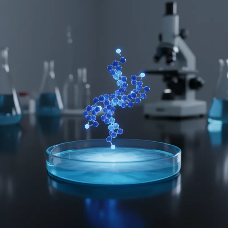 Comparación visual entre espirulina de grado farmacéutico y espirulina contaminada con metales pesados