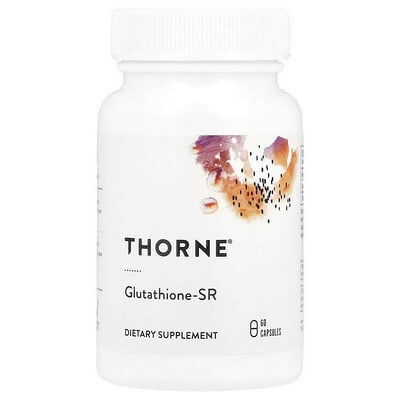 Glutatión SR de Liberación Sostenida, 175 mg, 60 Cápsulas, Thorne