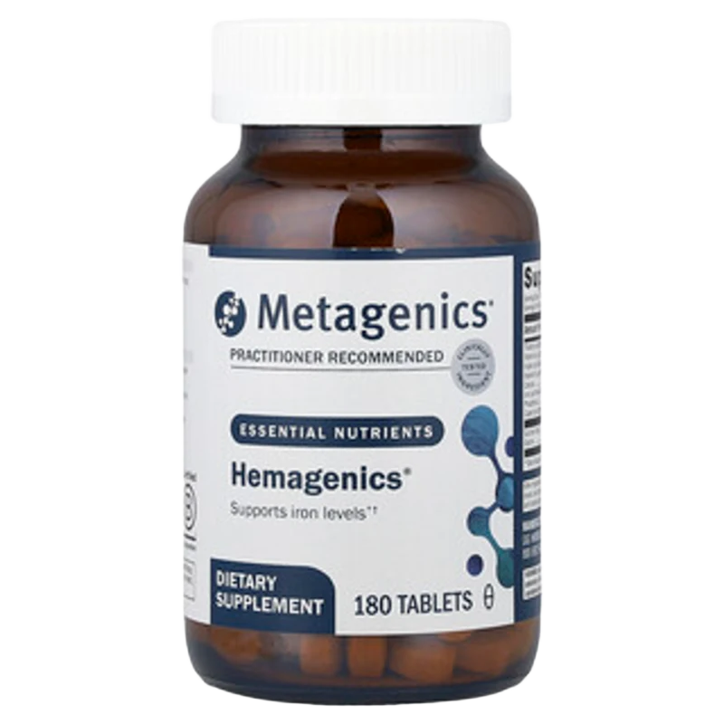 Hemagenics®, 180 Tabletas, Metagenics
