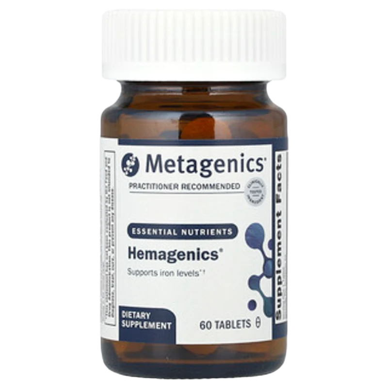 Hemagenics®, 60 Tabletas, Metagenics