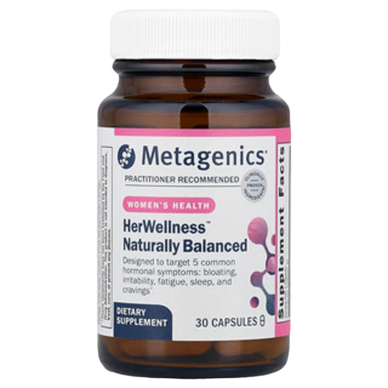 HerWellness™ Equilibrio Natural, 30 Cápsulas, Metagenics