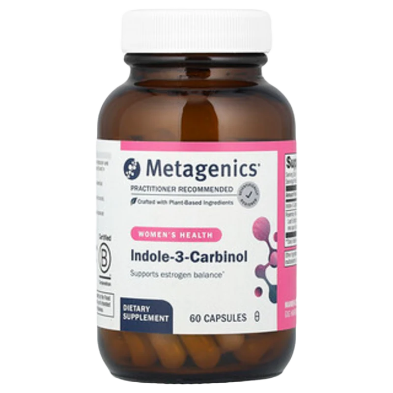 Indole-3-Carbinol, Women's Health, 60 Cápsulas, Metagenics