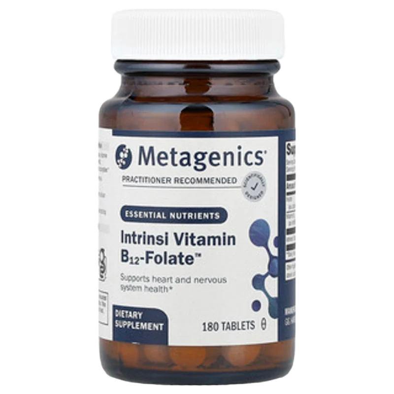 Intrinsi Vitamin B12-Folate™, 180 Tabletas, Metagenics