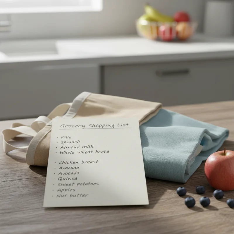 Cinco contenedores de meal prep del lunes al viernes etiquetados con colores diferentes y comidas variadas