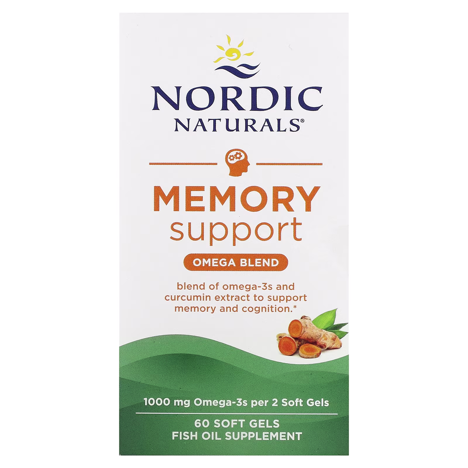 Soporte para la Memoria, Omega Blend, 60 Cápsulas Blandas, Nordic Naturals