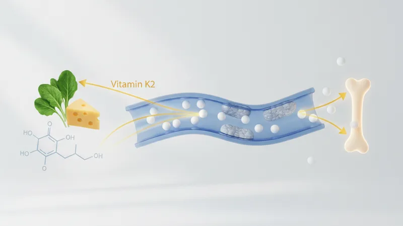 Estructura química comparativa de menaquinona-4 y menaquinona-7 con cadenas laterales isoprenoides de diferente longitud