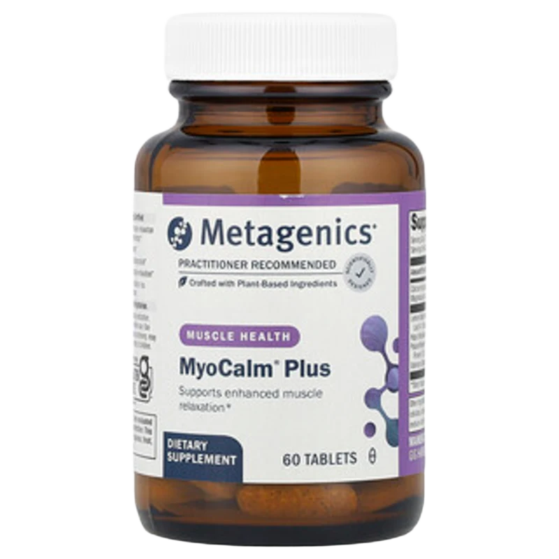 MyoCalm® Plus, 60 Tabletas, Metagenics