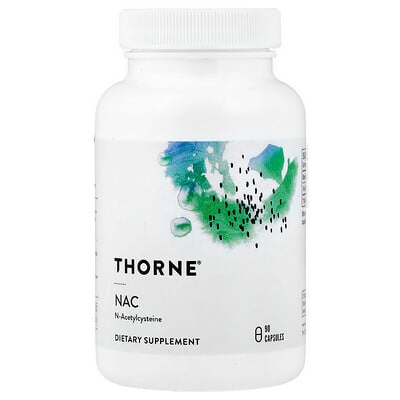 NAC (N-Acetilcisteína), 500 mg, 90 Cápsulas, Thorne