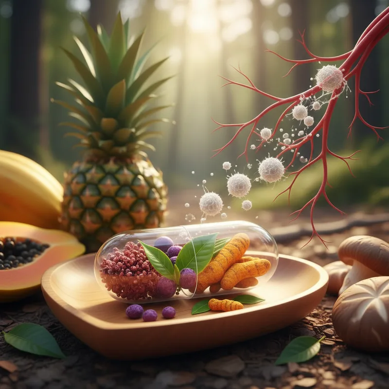 Plato japonés tradicional con natto fermentado, arroz y verduras mostrando la soja pegajosa característica